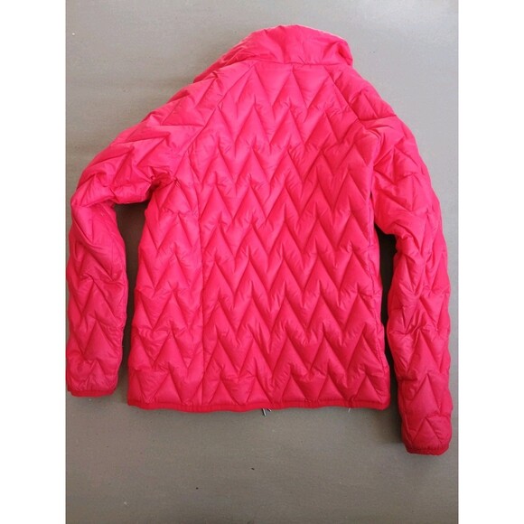 Burton Women's WB Hella Light Waterfowl Down Red Puffer Jacket Coat Sz Small - Picture 3 of 13